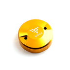 Gold VOGE brake fluid reservoir cover