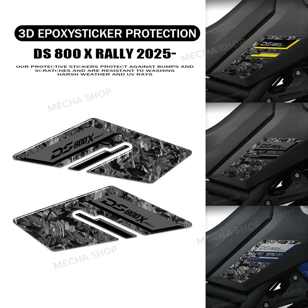 VOGE DS800X Rally 3D Tank Pad Protection Kit 2025-2026