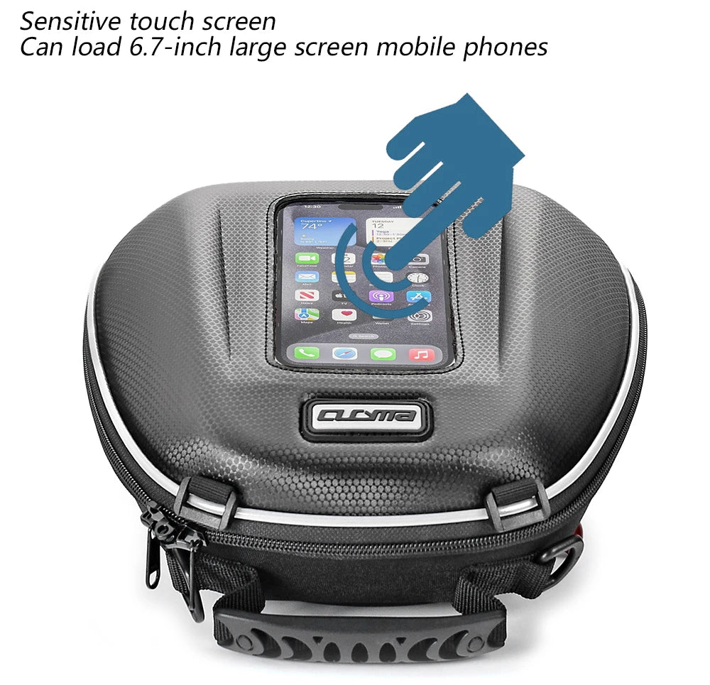 Bolsa de depósito para motocicleta con soporte para teléfono para Voge DS900X / 900DSX (2023-2024)