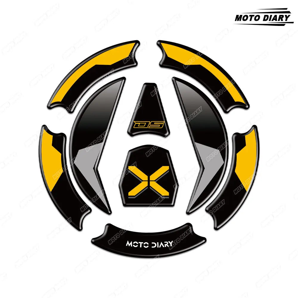 3D Fuel Tank Cap Protection Sticker for VOGE DS525X & DS900X (PVC Decal)