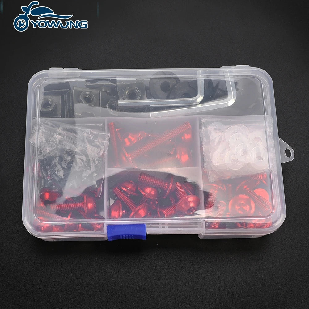 VOGE Motorcycle Fairing Bolts & Screws Kit (6061 Aluminum)