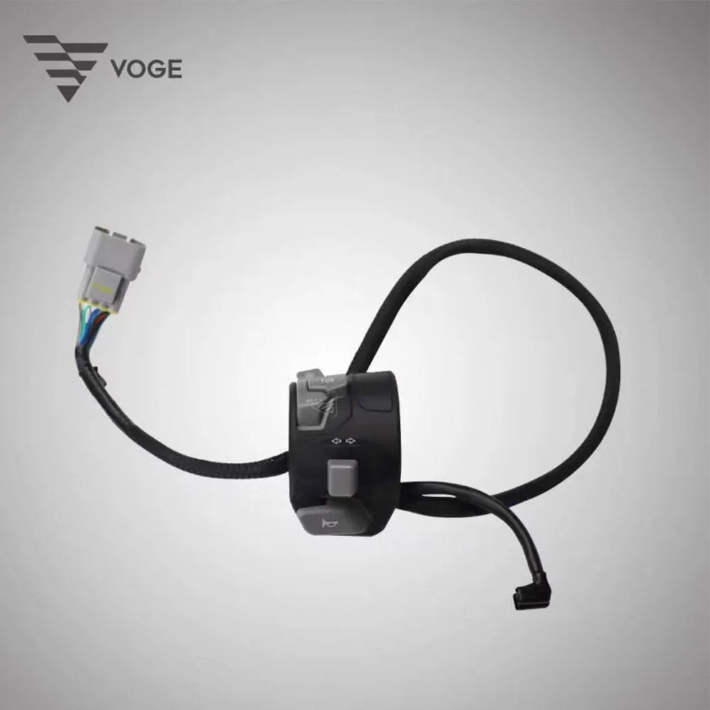 Gruppo interruttore manubrio sinistro e destro VOGE CU625 con clacson e leva freno