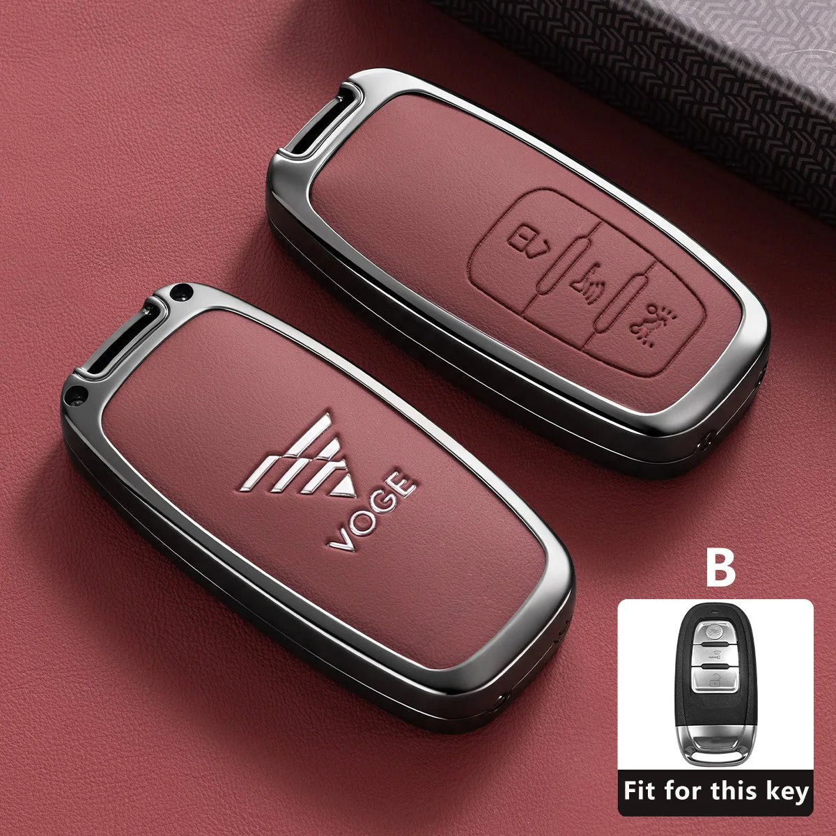 Alloy Key Cover Case for VOGE SR1 ADV 125, SR250GT (SR3), Sfida & SR16