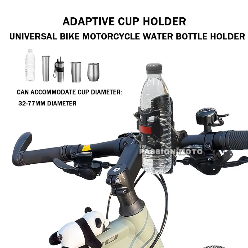 Portabicchieri moto regolabile a 360° per VOGE DS525X / DS625X / DS900X