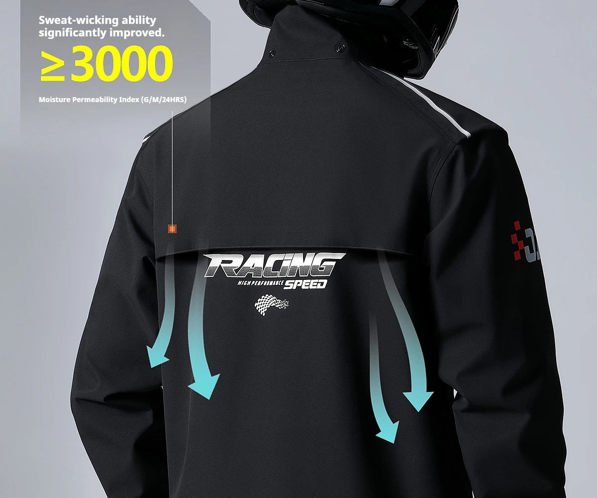 Storm Pro Motorcycle Rain Suit, jacket and pants – product photo 10