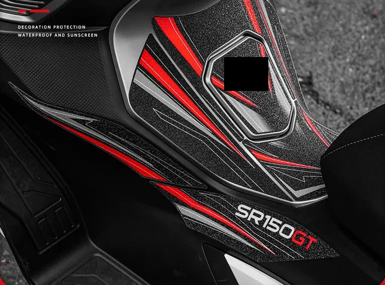 VOGE SR150GT Leather Tank Pad Protector Sticker