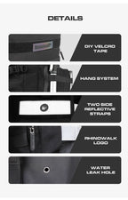 40L Quick Release Motorcycle Saddle Bags with Waterproof Inner Liners Universal