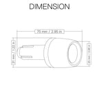 VOGE 300 Rally 22mm Handlebar Bar Ends