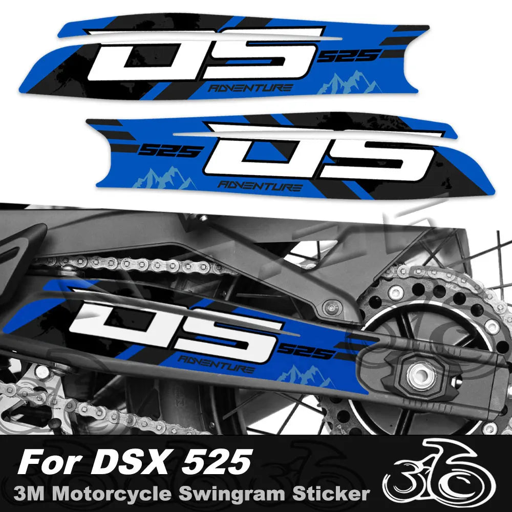 VOGE Valico DS525X Swingarm Protection Sticker Decals