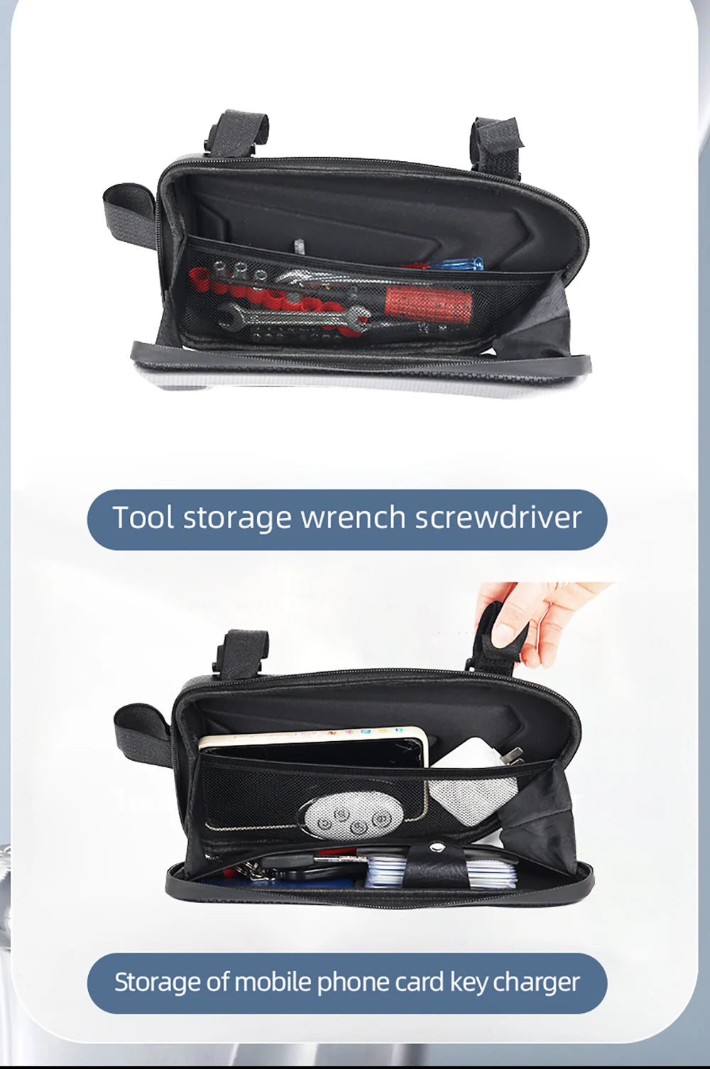 Waterproof Side Tool Bag for VOGE 525DS & DS525X / 525DSX Frame Bar Storage