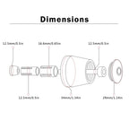 Set leve freno e frizione regolabili CNC VOGE RR525 (2023–2025)