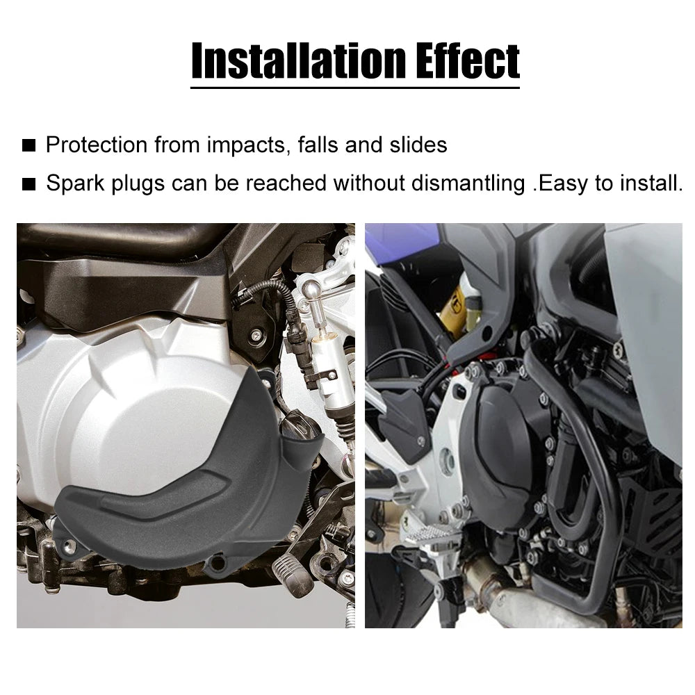 Engine Cylinder Head Protection Cover for VOGE DS900 / DS900X / 900DSX – ABS Engine Guard Set