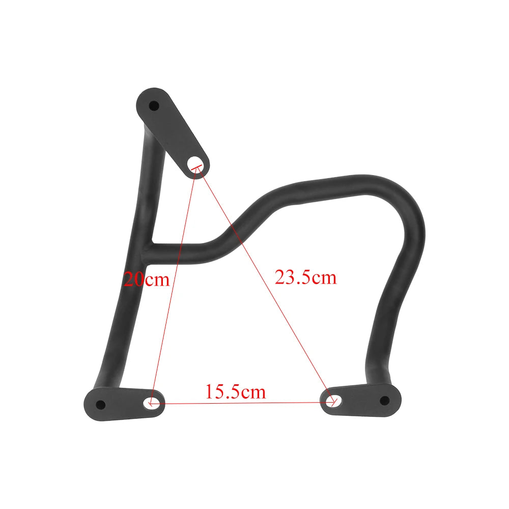 Exhaust Guard Crash Bar for VOGE SR250GT (SR3) - Steel Muffler Protector