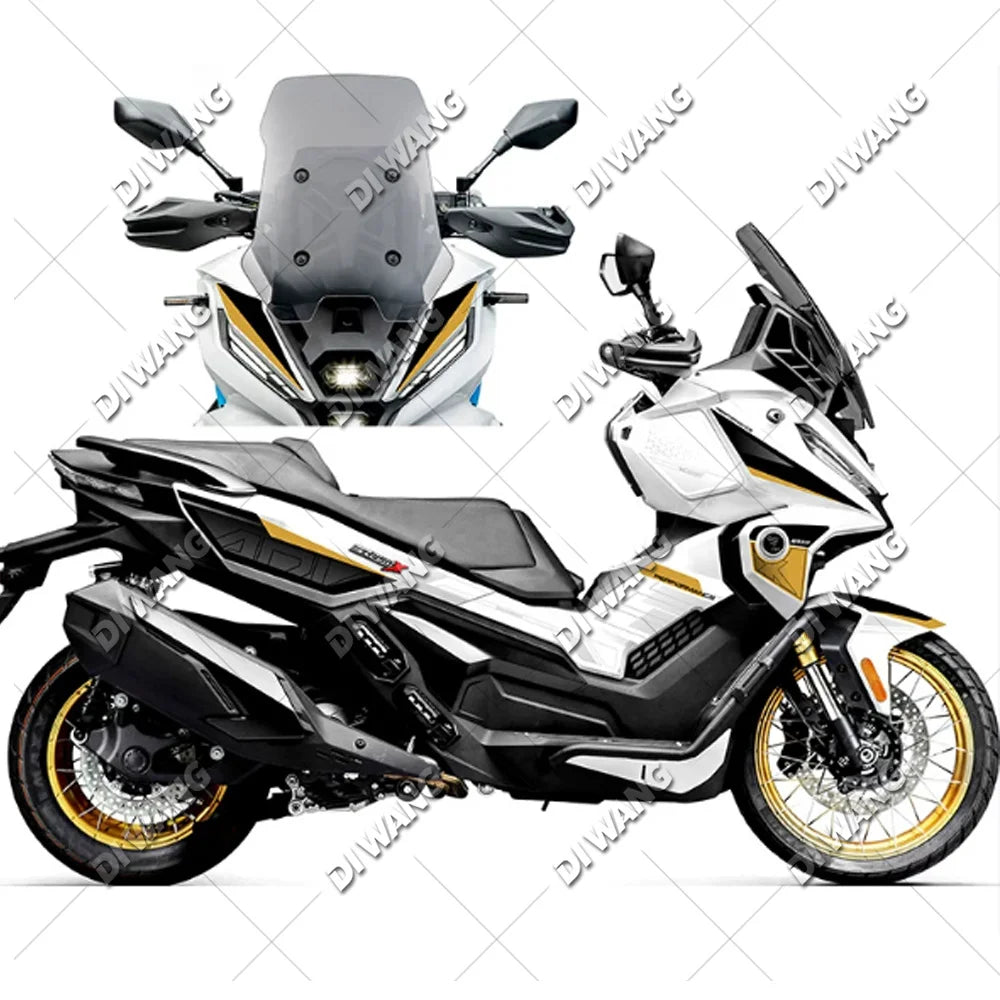 Water-resistant graphics decal kit for VOGE SR450X 2026, Style 16 design