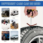 Universal Tubeless Tyre Emergency Repair Kit with Storage Case