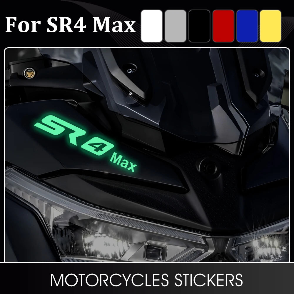 VOGE SR4 MAX Glow Sticker Set