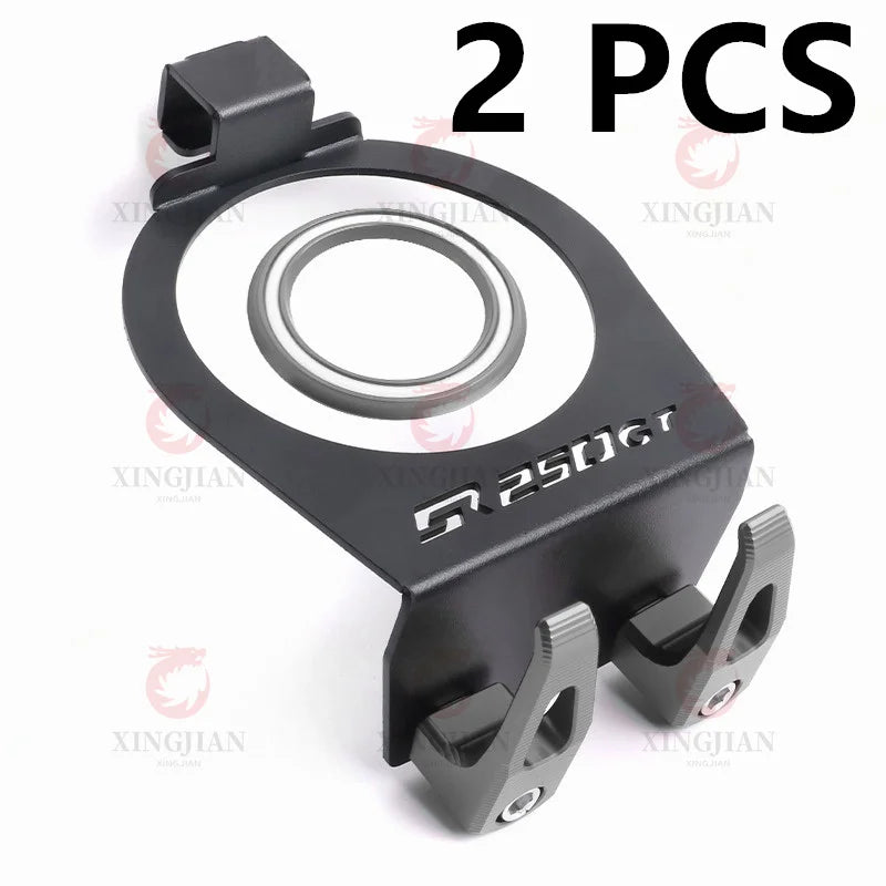 Luminous Starter Switch Cover & Helmet Hook for VOGE SR250GT – CNC Decorative Glow Ring Accessory