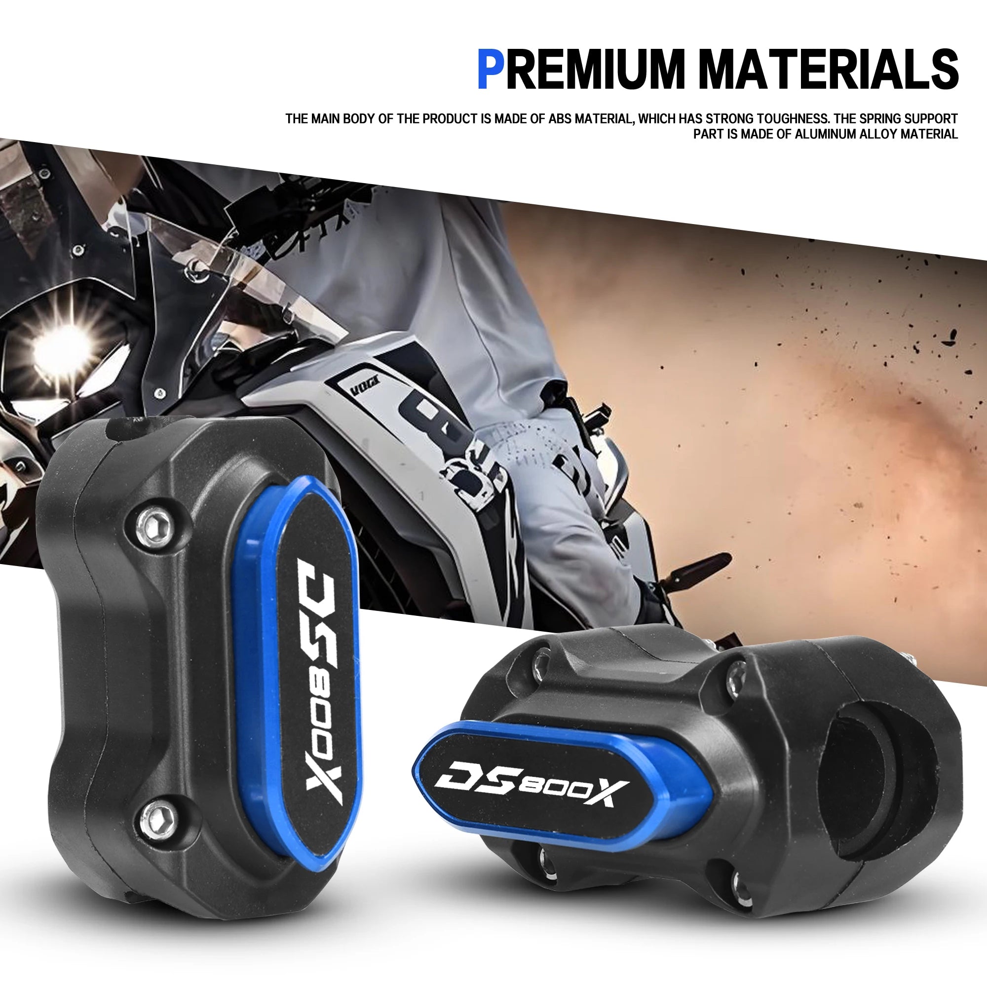 VOGE DS800X Rally Crash Bar Spring Protector