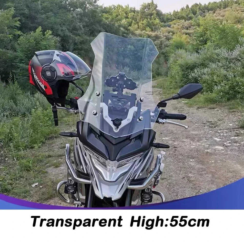 VOGE 300DS / 500DS / 650DS Tall Touring Windshield