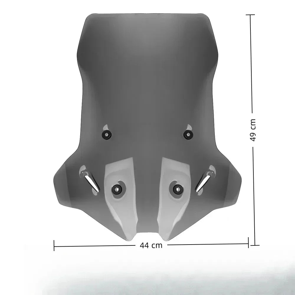 Parabrisas delantero para VOGE DS900X (2024-2025): Deflector de viento elevado