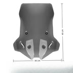 Parabrisas delantero para VOGE DS900X (2024-2025): Deflector de viento elevado