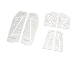Aluminum Foot Peg Rest Pedal Plate Set for VOGE SR250GT (SR3)