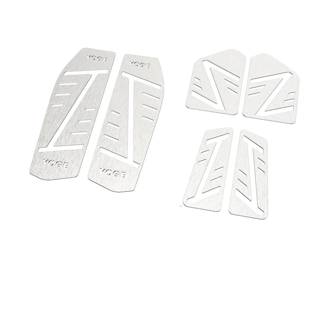 Aluminum Foot Peg Rest Pedal Plate Set for VOGE SR250GT (SR3)