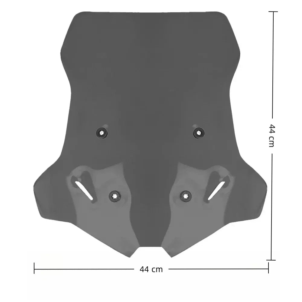 Front Windshield for VOGE DS900X (2024–2025) – Raised Wind Deflector