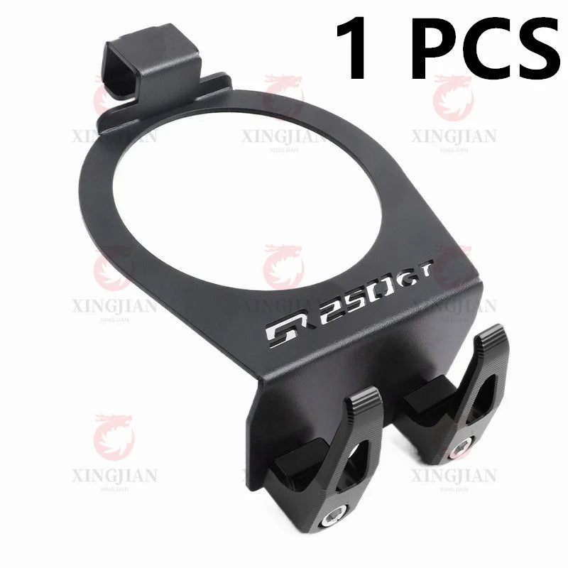 Luminous Starter Switch Cover & Helmet Hook for VOGE SR250GT – CNC Decorative Glow Ring Accessory