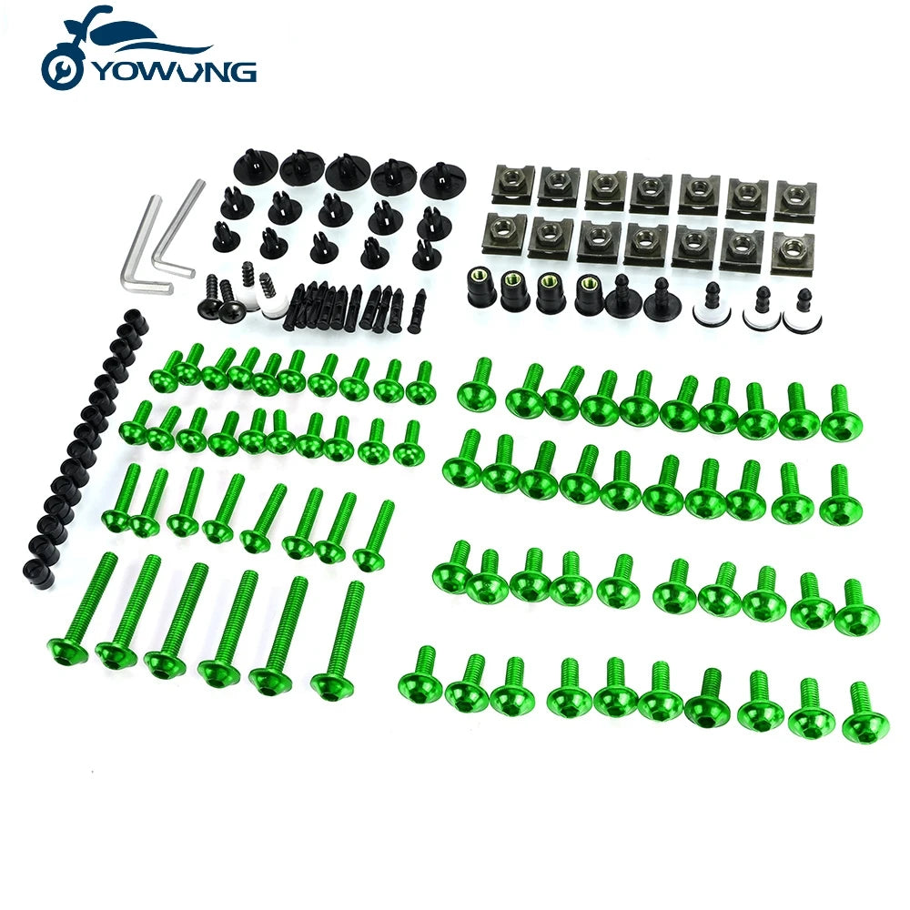VOGE Motorcycle Fairing Bolts & Screws Kit (6061 Aluminum)