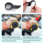 Acceleratore per moto con clip di assistenza per la presa dell'acceleratore per VOGE