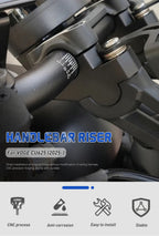 VOGE CU625 Handlebar Riser Clamp Height Adapter (2025–)