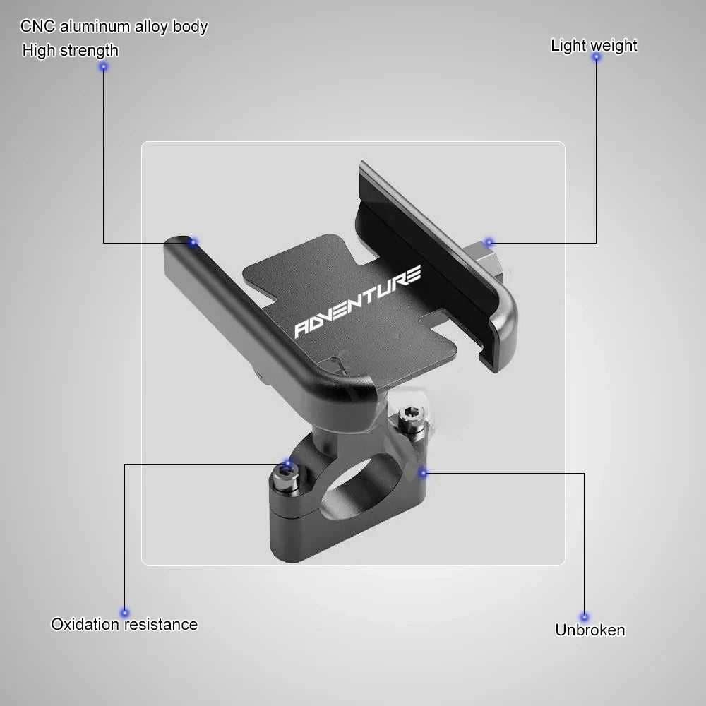 Motorcycle Anti-Vibration Phone Holder for VOGE DS525X / 525DSX / 525R (2023–2024)