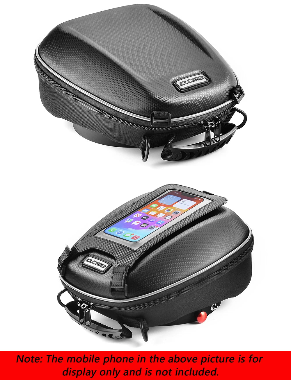 Bolsa de depósito para motocicleta con soporte para teléfono para Voge DS900X / 900DSX (2023-2024)