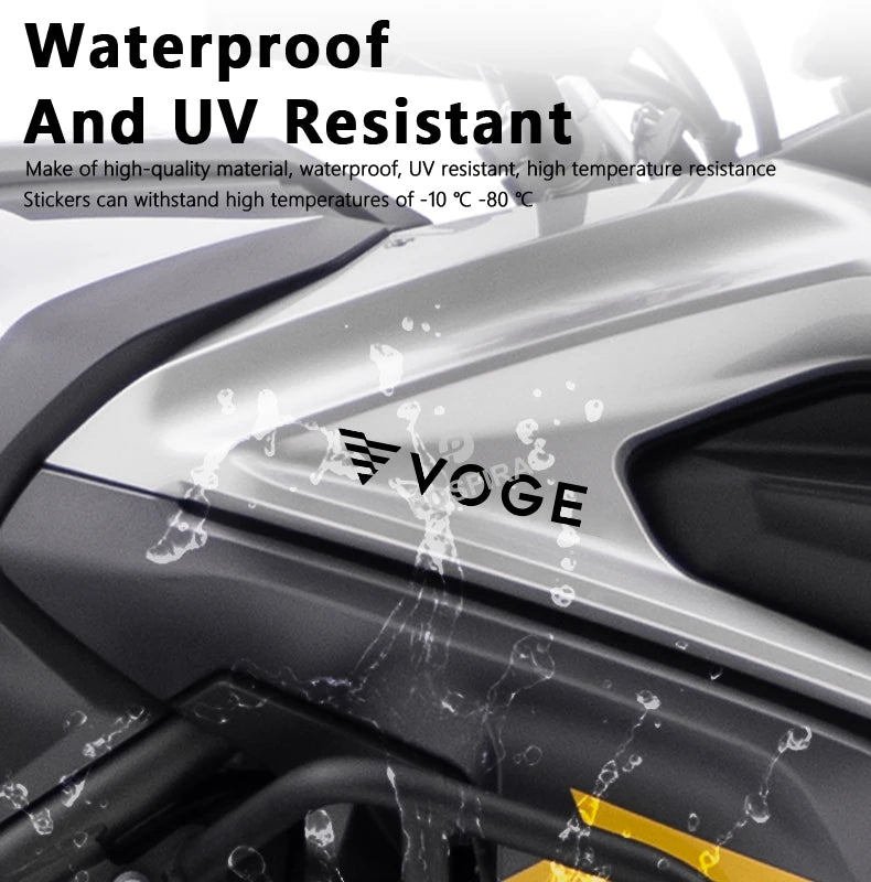 VOGE Motorcycle Vinyl Stickers & Decals