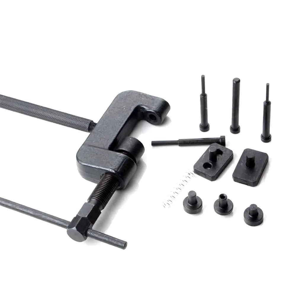 Podofo 13-Piece Motorcycle Chain Breaker & Riveting Tool Kit