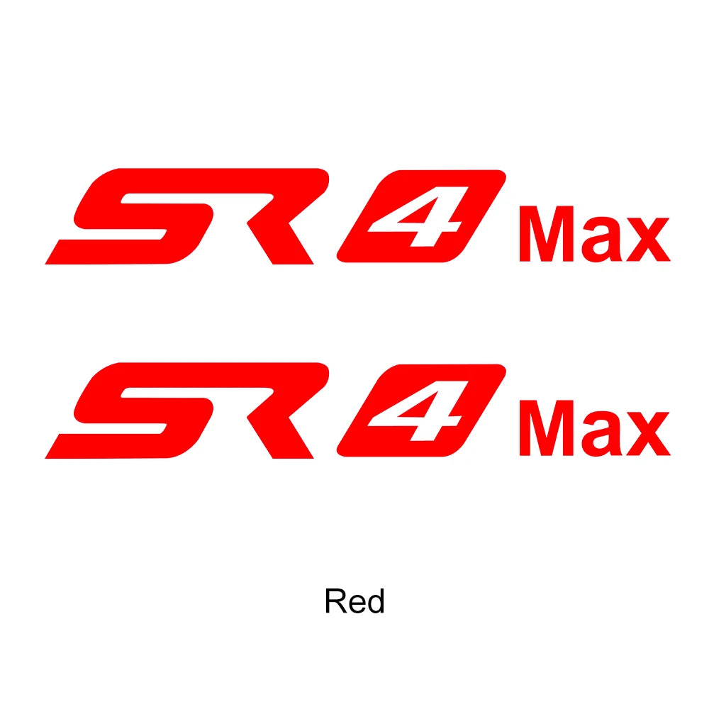 VOGE SR4 MAX Glow Sticker Set