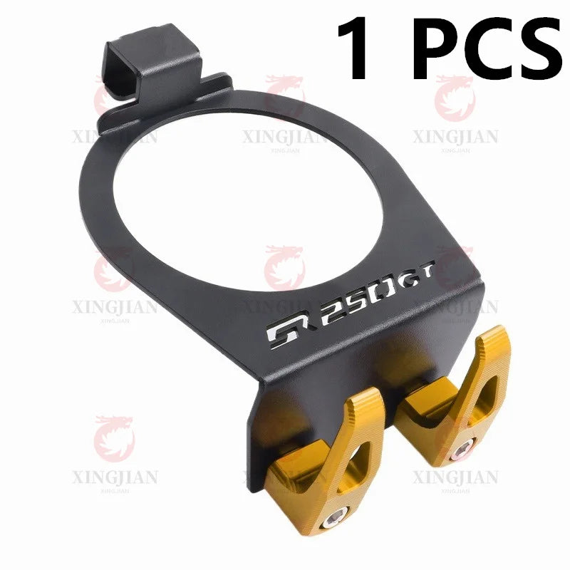 Luminous Starter Switch Cover & Helmet Hook for VOGE SR250GT – CNC Decorative Glow Ring Accessory