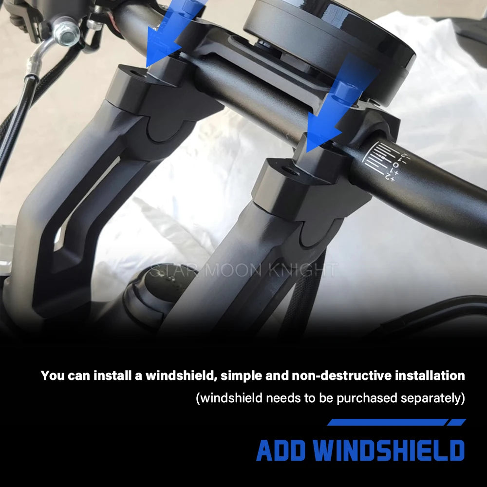 Adattatore per altezza morsetto riser manubrio VOGE CU625 (2025–)