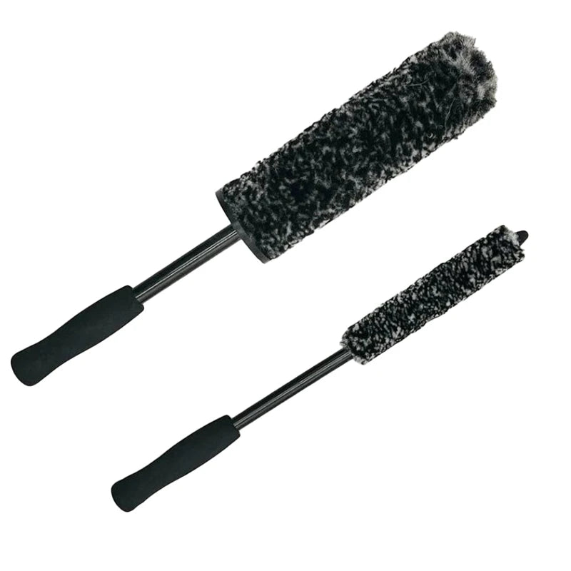 Microfiber Motorcycle Wheel Barrel Cleaning Brush