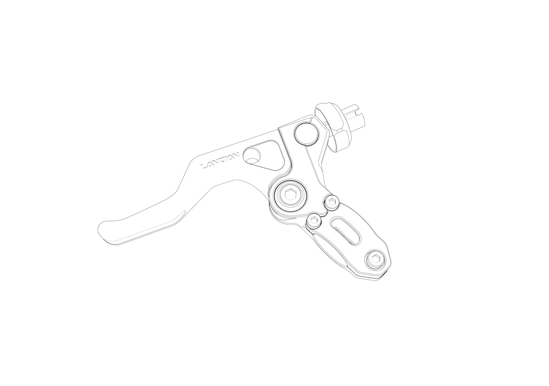 Easy Pull Short Clutch Lever Kit for VOGE 200AC, 300AC, 300R, 500R, 500DS & 650DS