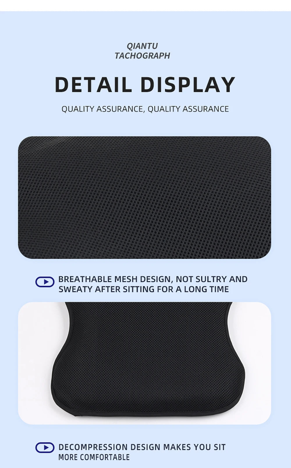 Breathable Gel Seat Cushion for VOGE 300 Rally / 300GY