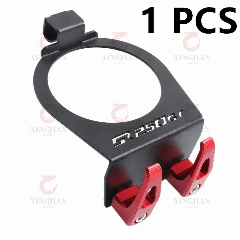 Luminous Starter Switch Cover & Helmet Hook for VOGE SR250GT – CNC Decorative Glow Ring Accessory