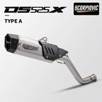 Tubo di collegamento centrale per scarico moto Slip-On per VOGE DS525X (2023–2024)
