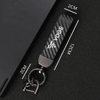 Carbon Fiber Motorcycle Keychain for VOGE – Premium Key Ring