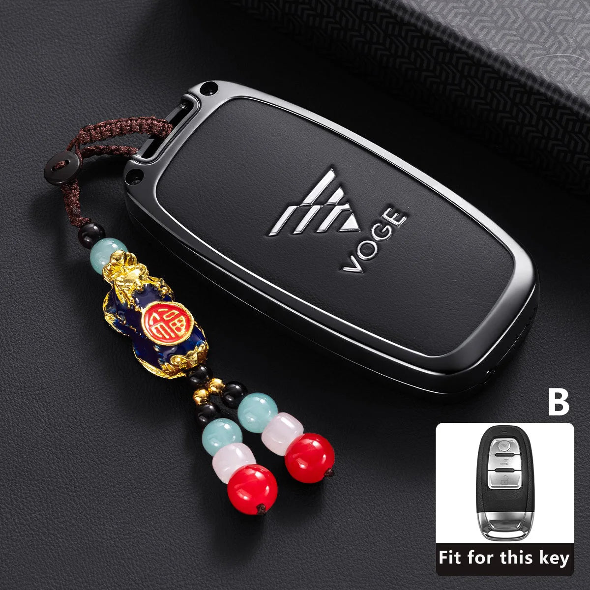 Alloy Key Cover Case for VOGE SR1 ADV 125, SR250GT (SR3), Sfida & SR16