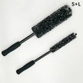 Microfiber Motorcycle Wheel Barrel Cleaning Brush