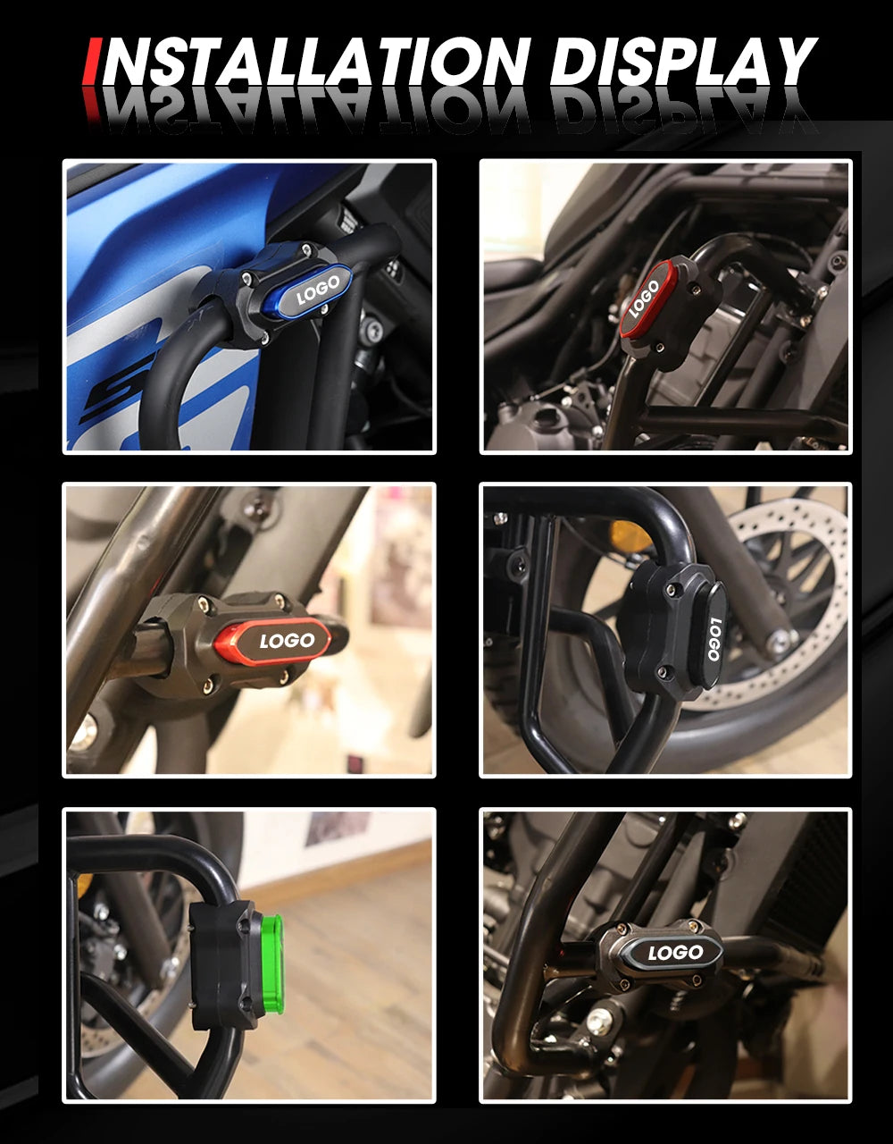 Protezione a molla per barra di protezione Rally VOGE DS800X