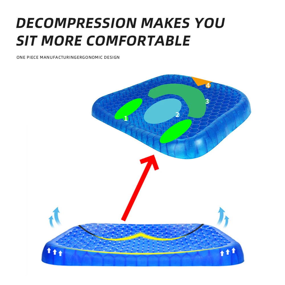 Breathable Gel Seat Cushion for VOGE 300 Rally / 300GY