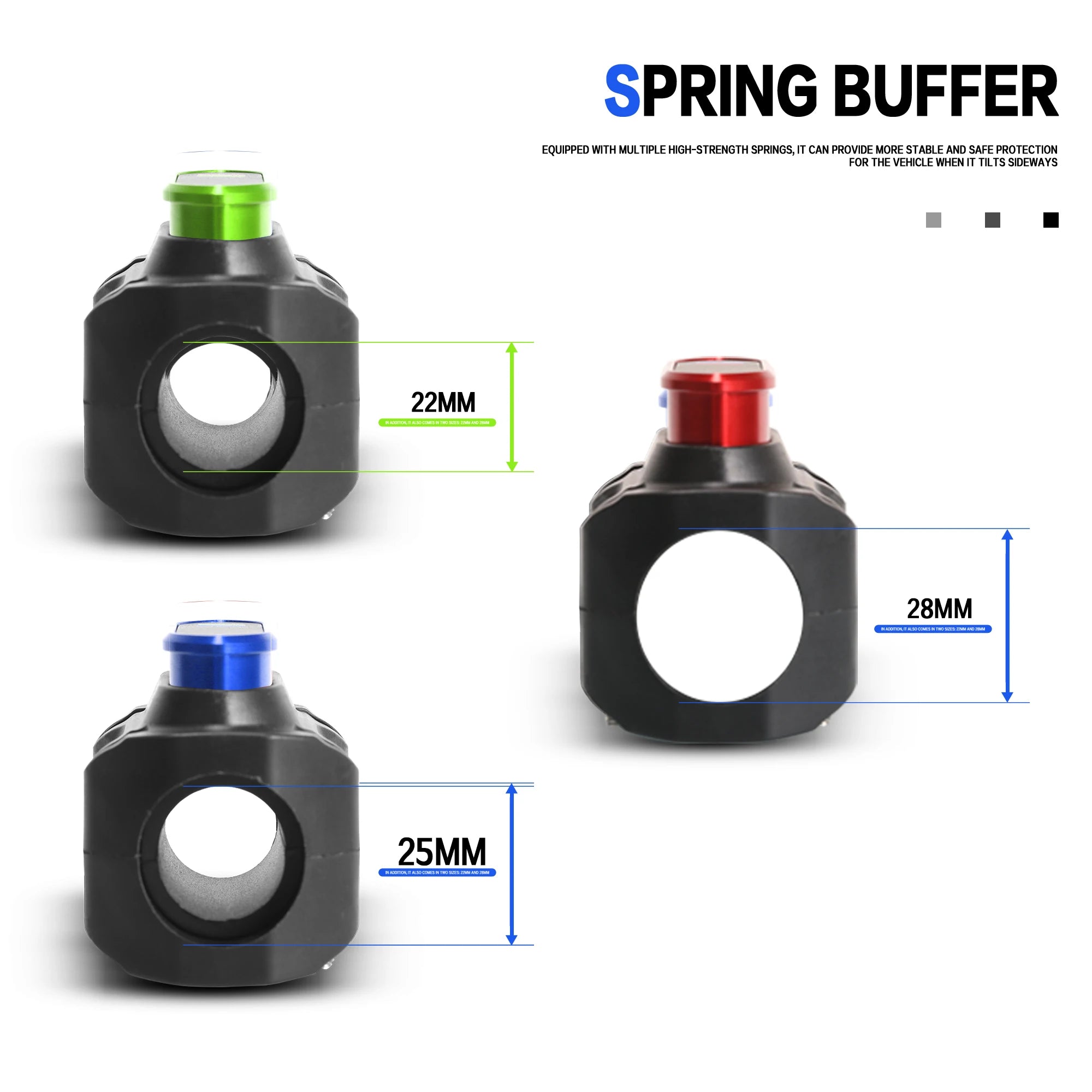 VOGE DS800X Rally Crash Bar Spring Protector